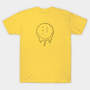 Drippy Six-Eyed Smiley Face, Medium T-Shirt